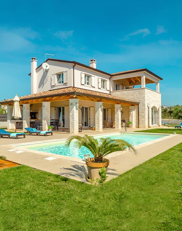 Villa Karla - villa sa bazenom u Istri